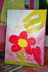 Bild im Atelier